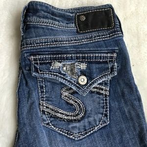 BKE Silver "Suki" Jeans 34 (size 14)